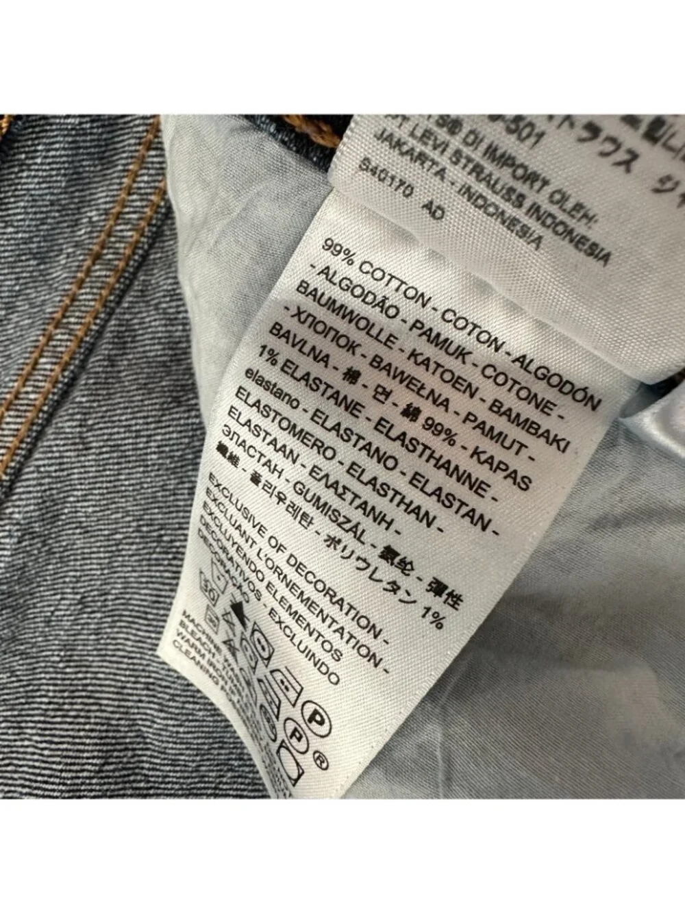 Levis Wedgie Straight Leg Jeans Womens size 22W Dark Wash Button Fly